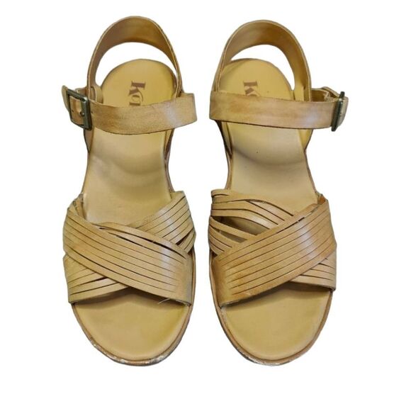 KORKS Martinique Wedge Platform Strap Sandal - Picture 1 of 12